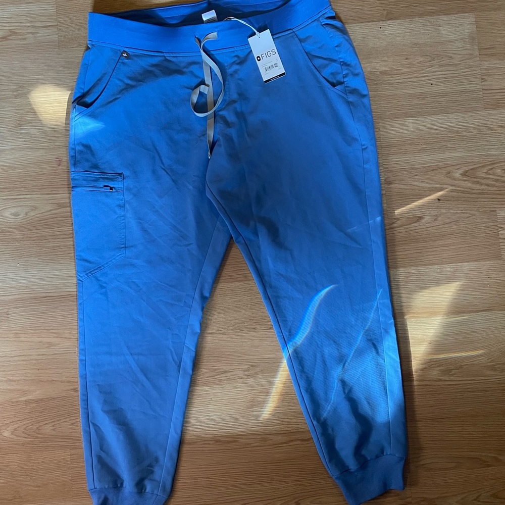 NWT XL figs Ceil blue joggers